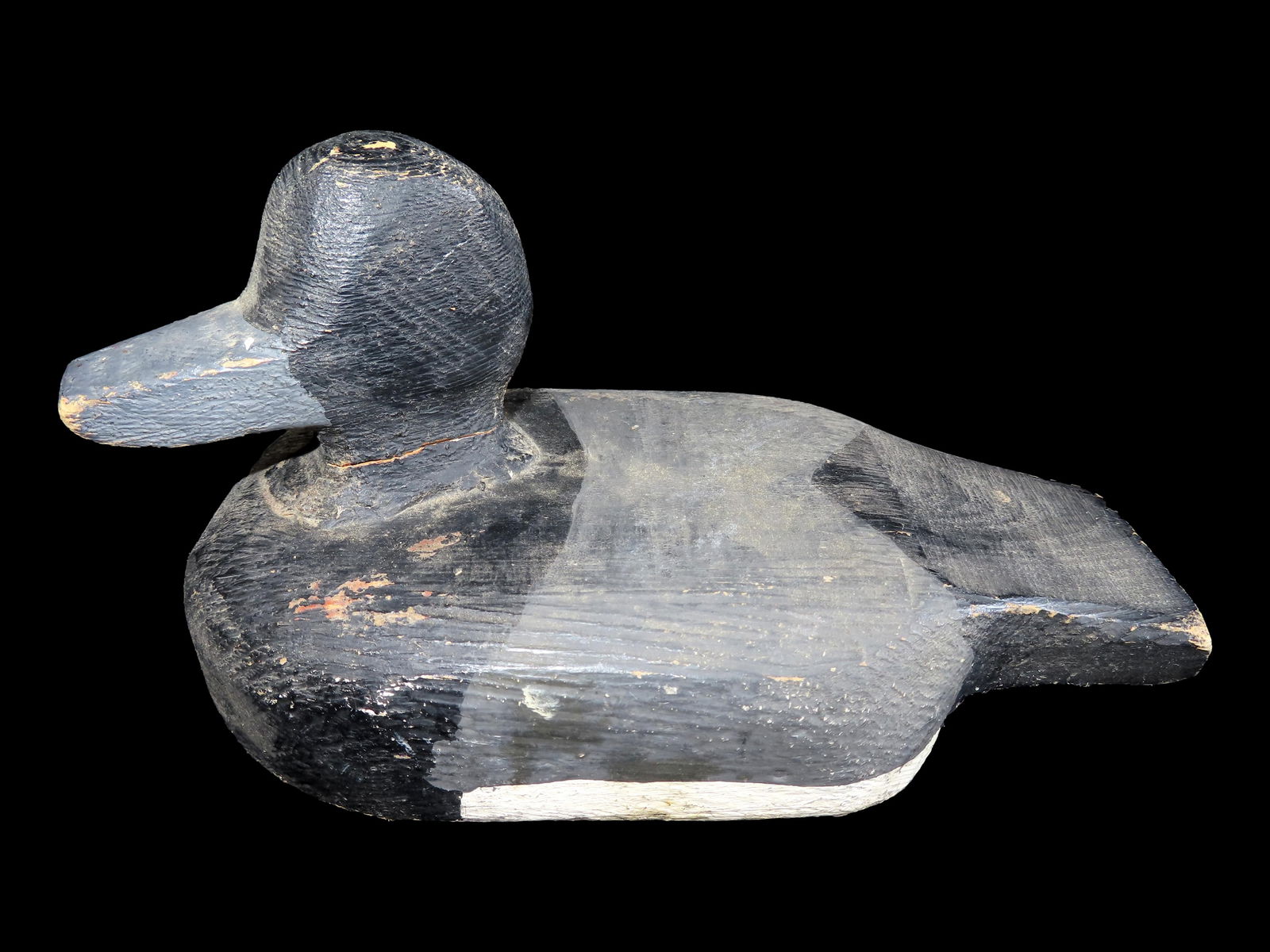 11" Wooden Duck Decoy Antique: 11" Wooden Duck Decoy Antique