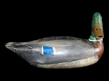 16 1/2' Antique Wooden Duck Decoy