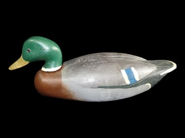 15 3/4' Handmade Feb 20, 1981 Richmond Boys Duck Decoy