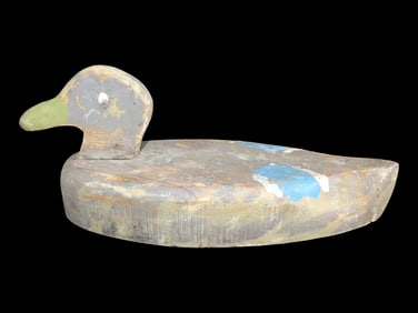 14' Antique Wooden Duck Decoy