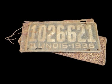Lot of Misc. Licence Plates, All Different States and Years