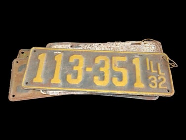 Lot of Misc. Licence Plates, All Different States and Years