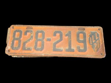 Lot of Misc. Licence Plates, All Different States and Years