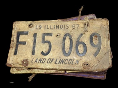 Lot of Misc. Licence Plates, All Different States and Years
