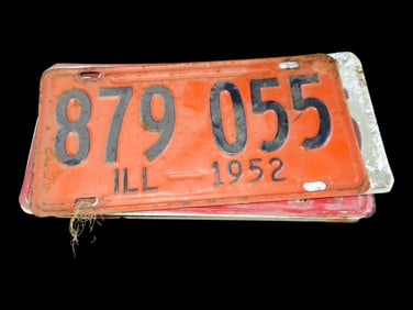 Lot of Misc. Licence Plates, All Different States and Years