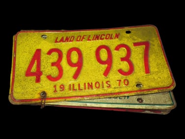 Lot of Misc. Licence Plates, All Different States and Years