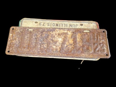 Lot of Misc. Licence Plates, All Different States and Years