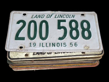 Lot of Misc. Licence Plates, All Different States and Years