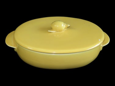 13 1/2 Vintage Lidded Casserole Dish