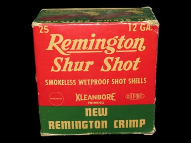 Remington Shur Shot Shells Box