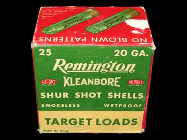 Remington Shur Shot Shells Box