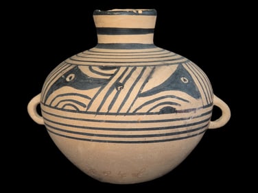 4 1/2' X 5' Handmade Native American Pot