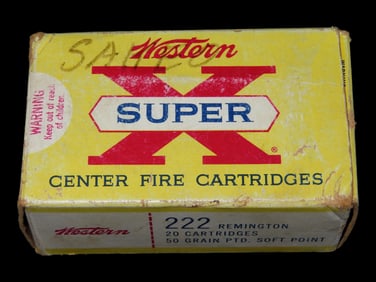 Western Super X Centerfire Cartridges