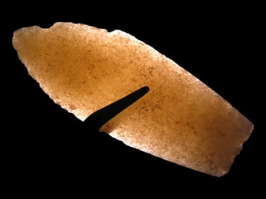 2 13/16' Agate Basin, Davis COA, Found in Wisconsin