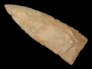 4 1/8' Brown Friday Knife, Sam Johnson COA, Found in Texas, Made of Edwards Flint, Found by Floyd Ea