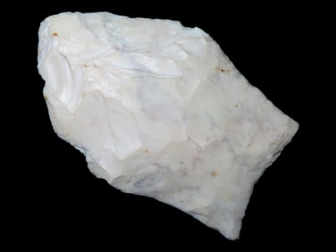 2 1/4' White Pelican Point Paleo, Johnson COA, Found in Cherokee Co., OK