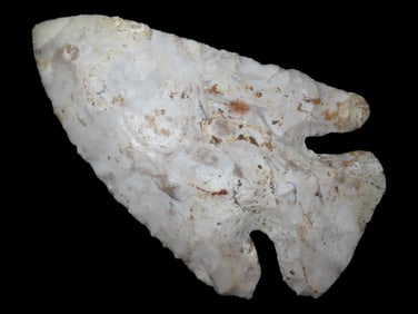 3 1/16' Thebes, Rogers COA, Found in Ohio, Slight Edge Filler 1' from the Tip