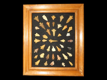 12 5/8' x 10 3/4' Frame of Catahoula/Variety Frame, Found in Louisiana, Collected by Robert Couvilli