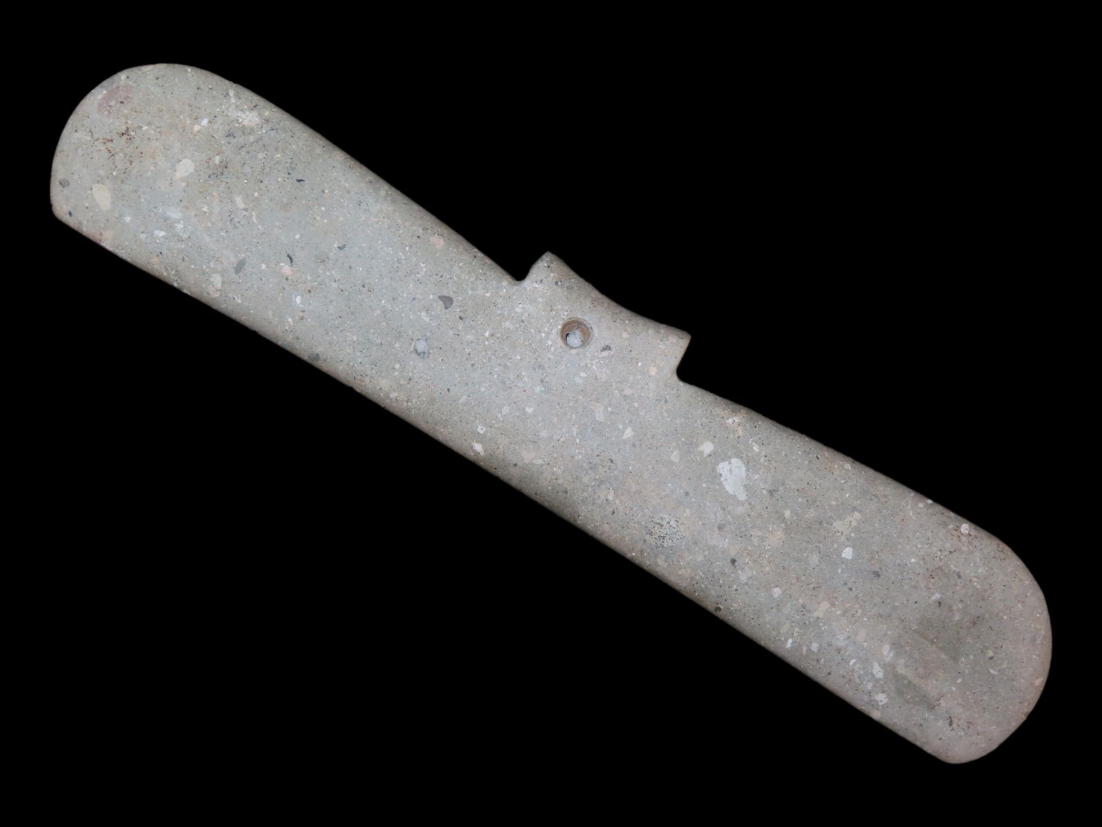 10 1/8" Pre Columbian Tairona Batwing Gorget Found in South America: 10 1/8" Pre Columbian Tairona Batwing Gorget Found in South America