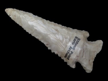 3 5/8' Stillwell, American Antiquities COA, found in Pike Co., Illinois, Ex Evrette Lanier, Ex Herb
