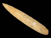 8 5/8" Sedalia, 2xCOA-Rogers/Putty, made of Mill Creek Chert, found in Mill Creek Illinois, Ex Tony 