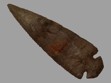 4 11/16' Dovetail, 3xCOA-Stermer/Partain/Putty, found in Pike Co., Kentucky in 19565, Ex Curt Grimme