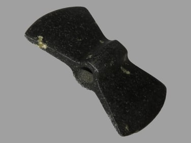 3 1/2' Wisconsin Winged Banner, Putty COA, found in Calumet Co., Wisconsin, Ex Bill Rolland, Copelan