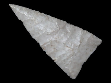 1 5/16' Exceptional Cahokia Triangle found in St Clair Co IL; Ex Lewis
