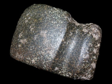 3 1/16' Miniature Slant Groove Axe, 2xCOA- Motley/Meadows, found in Page Co., Iowa, Ex Jim Crawford