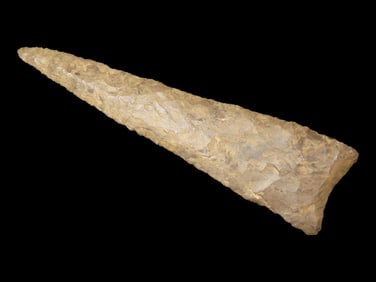 5 3/4' Dalton, made of Dover Chert, From Tennessee/Kentucky