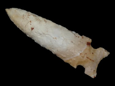 5 3/16' Graham Cave, 2xCOA-Motley/Meadows, found in Montgomery Co., Iowa, Ex Jim Crawford Collection