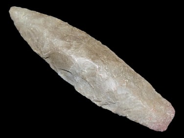 3 1/8' Finely Made Paleo Lanceolate Point Point, Pettis Co. Missouri