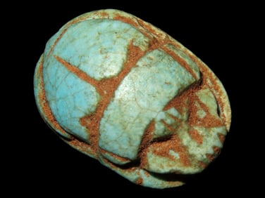 3/4' Antique Egyptian Scarab
