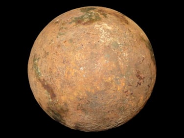 6 pound Civil War Cannon Ball, Kentucky