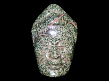2 3/8' Mayan Jade Pendant, Motley COA, Guatemala