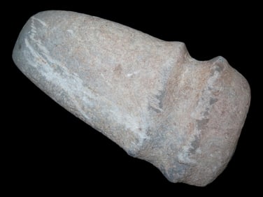 9 1/2' 3/4 Grooved Axe, Motley COA, Found in Ohio