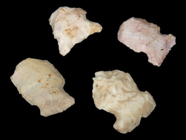 Group of 3 Scrapers Found by Elmer Luebkemann On His Farm 5 Miles SE of Red Bud, IL, Randolph Co. IL