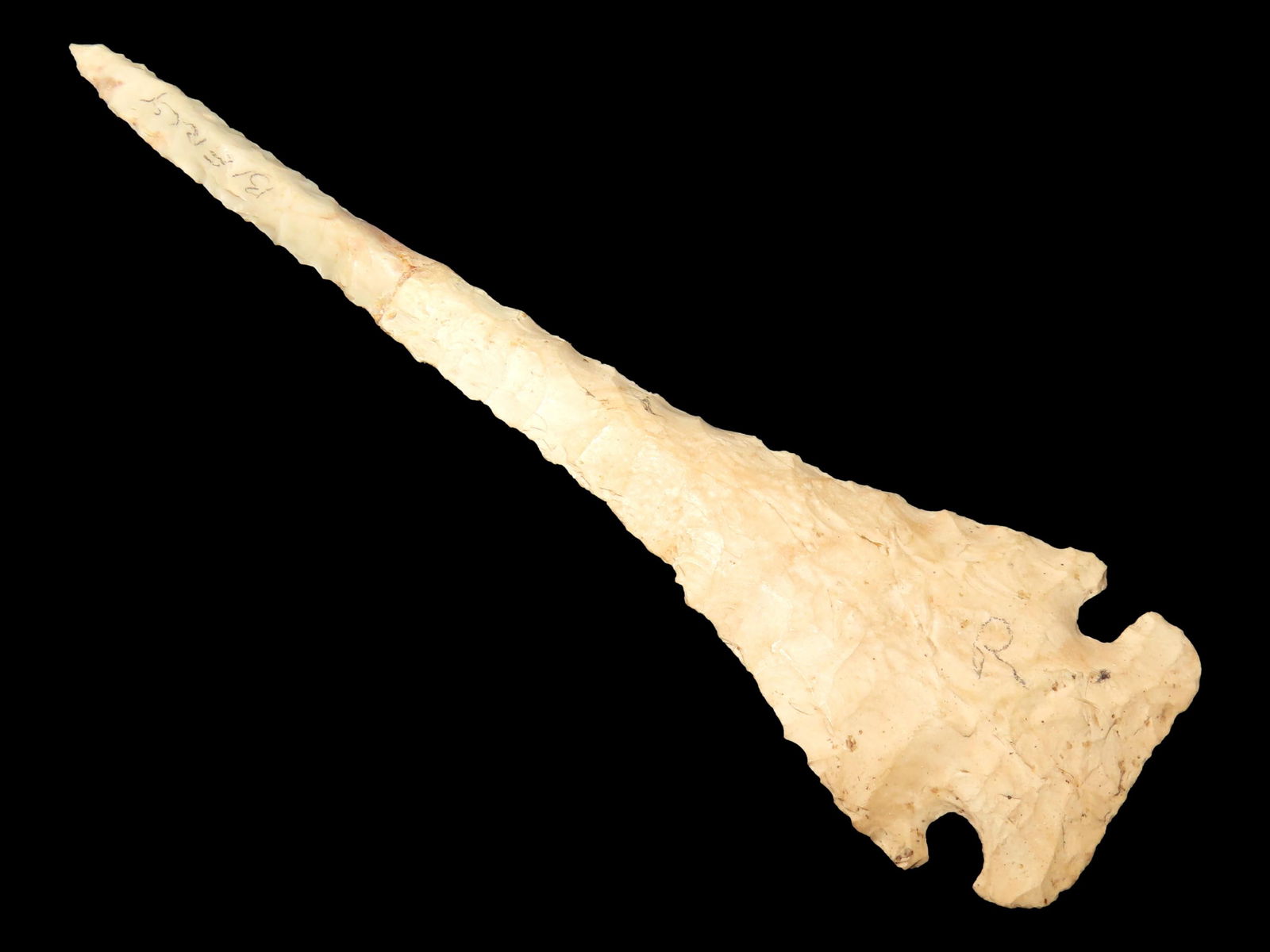 Very Large 5 7/8" Drill, 2 1/8" of the tip is restored, Ex Walt McIntire: Very Large 5 7/8" Drill, 2 1/8" of the tip is restored, Ex Walt McIntire