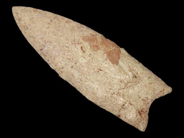3 9/16' Fluted Clovis, Tip has been restored, Ex Walt McIntire