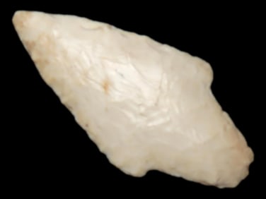 3 1/16' Adena, Found in Perry Co. IL, Polished Tip, Ex Walt McIntire Collection