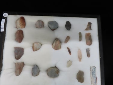 12' x 18' Frame of Ohio Points Put together Decades Ago
