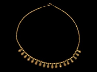 Brass Egyptian Antique Necklace