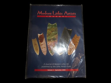 MODERN LITHIC ARTISTS JOURNAL, A JOURNAL OF MODERN LITHIC ART PUBLISHED BY THE LITHIC ARTISTS GUILD,