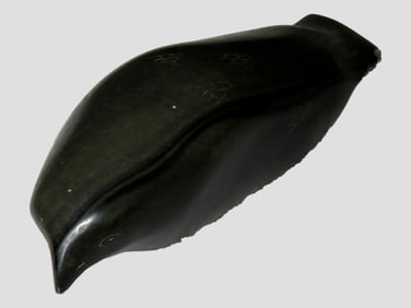 7' Soapstone Bird Sculpture, Eskimo/Canadian Artwork, Sold at J&S Auctions in N. Brookefield, MA fro