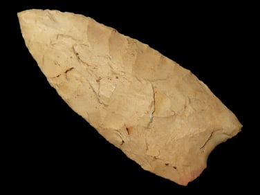 2 9/16' Paleo Lance made of Burlington, Missouri, IAGA COA
