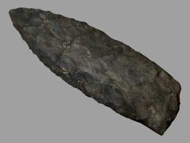 4 3/8' Archaic Knife Found in Tennessee, IAGA COA