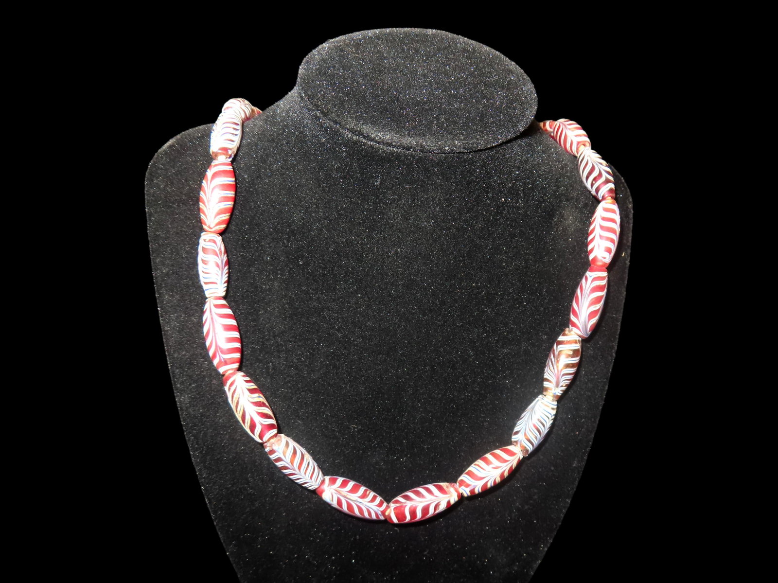 24" Strand of Trade Beads: 24" Strand of Trade Beads
