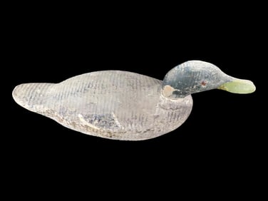 16 1/2' Antique Pascagoula, Mississippi Region Factory Mallard Drake Decoy