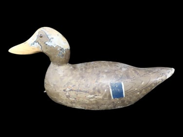 15 1/2' Antique Mallard Hen Factory Decoy