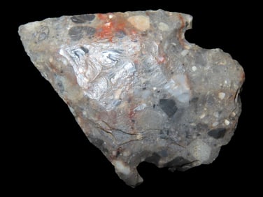 2' Outstanding Big Creek, Super Colorful Conglomerate Chert, found in Butler Co., Missouri, Ex Georg